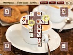 COFFE MAHJONG Online Spiel POMU Spiele