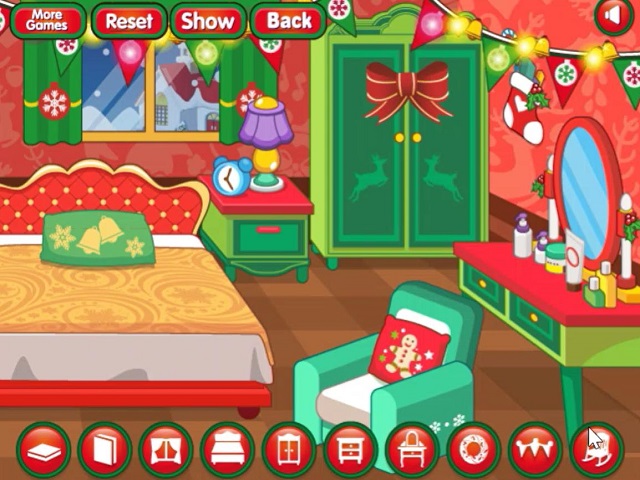 Christmas Room Decoration Online Spiel Pomu Spiele